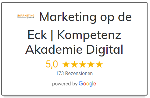 Google Bewertungen | Marketing op de Eck